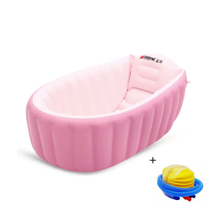 Inflatable Baby Bathtub with Air Pump